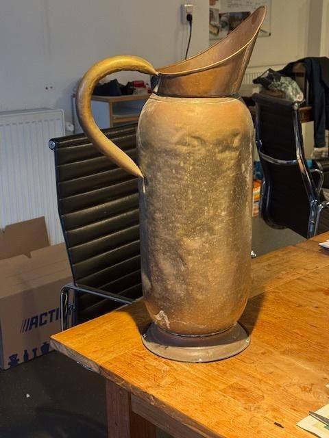 antieke koperen melkkan, Antiek en Kunst, Antiek | Koper en Brons, Ophalen, Koper