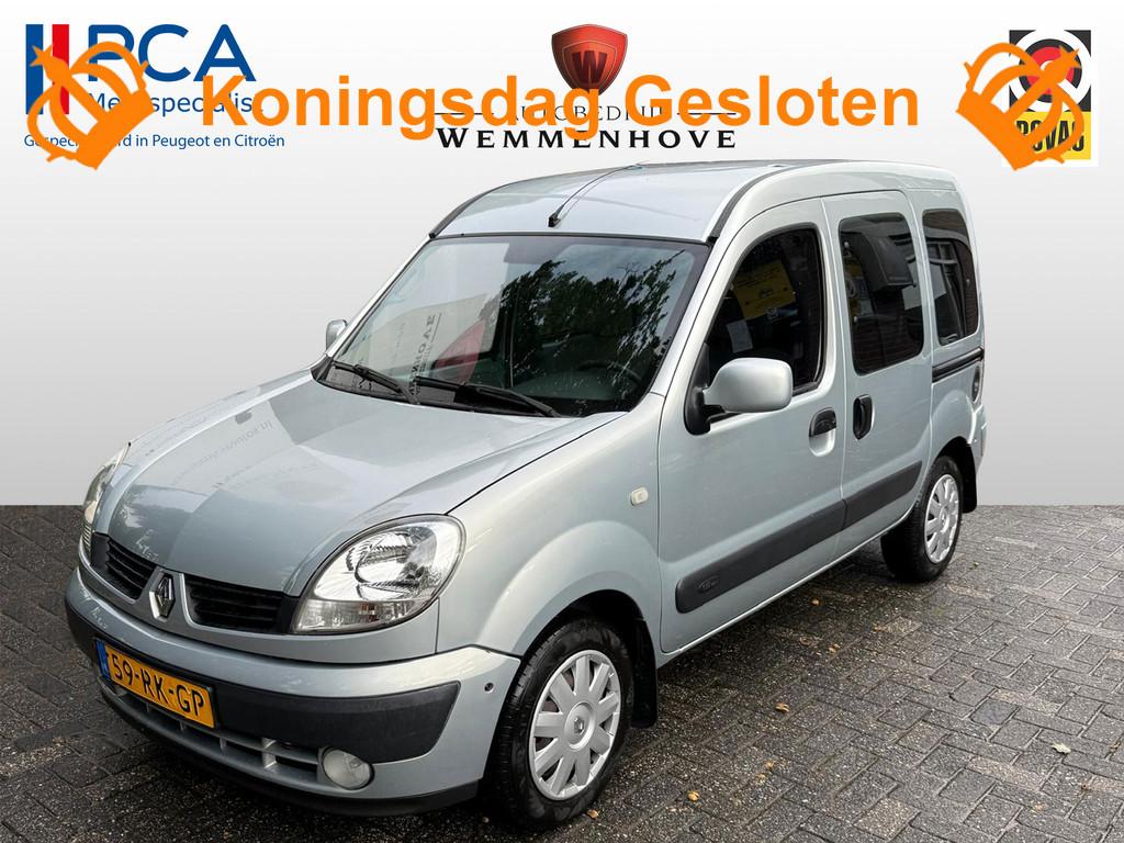 Renault Kangoo 1.6-16V Privilège Rolstoel Auto (bj 2005), Auto's, Renault, Stof, 4 cilinders, Met garantie (alle), 49 €/maand