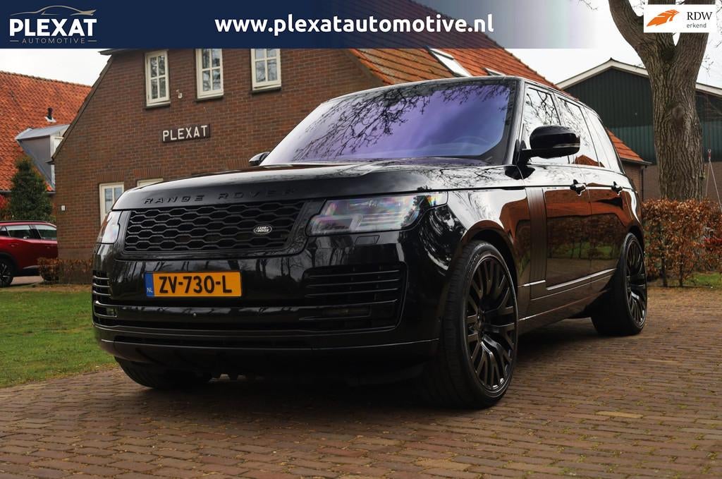 Land Rover Range Rover 5.0 V8 P525 SC Vogue Aut. | Panorama, Automaat, Gebruikt, Zwart, Leder