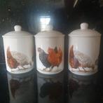 3 prachtige grote voorraad potten, Ophalen of Verzenden, Zo goed als nieuw