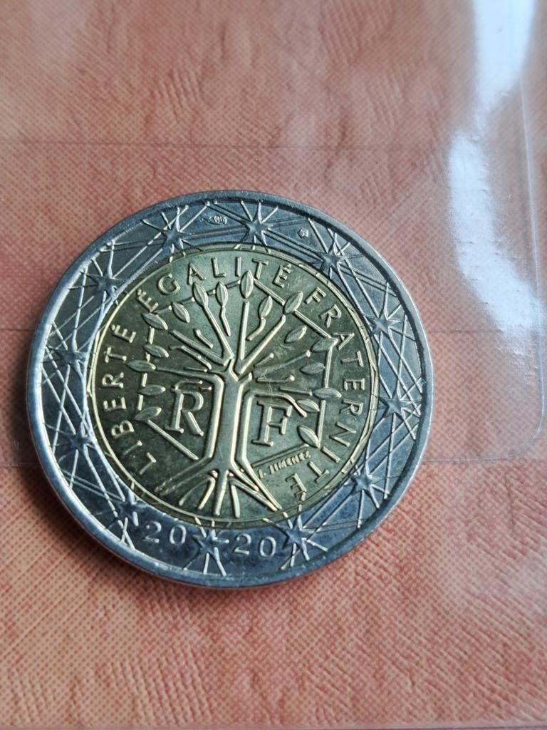 Kleine oplage!! 2 Euro Frankrijk 2020 UNC Kwaliteit, Postzegels en Munten, Munten | Europa | Euromunten, Ophalen of Verzenden