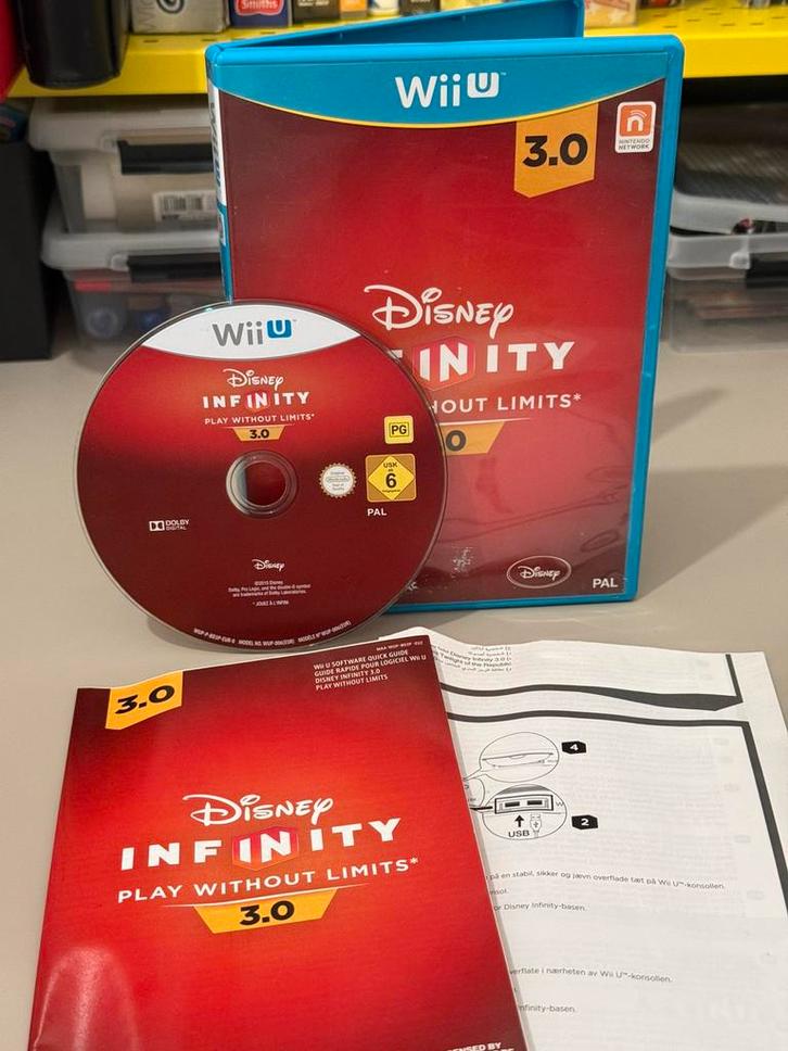 Wii U - Disney Infinity Play without Limits 3.0, Spelcomputers en Games, Games | Nintendo Wii U, Zo goed als nieuw, Avontuur en Actie