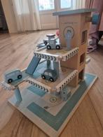 Houten speelgarage voor peuters met auto's, Ophalen of Verzenden, Gebruikt, Overige typen