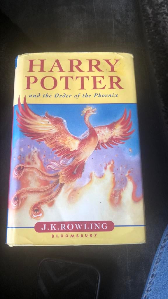 Harry Potter and the Order of the Phoenix - Engelse editie, Verzamelen, Harry Potter, Ophalen of Verzenden, Gebruikt, Boek of Poster
