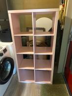 Roze KALLAX kast met 8 vakken - IKEA, Ophalen, Met plank(en), Gebruikt, 100 tot 150 cm