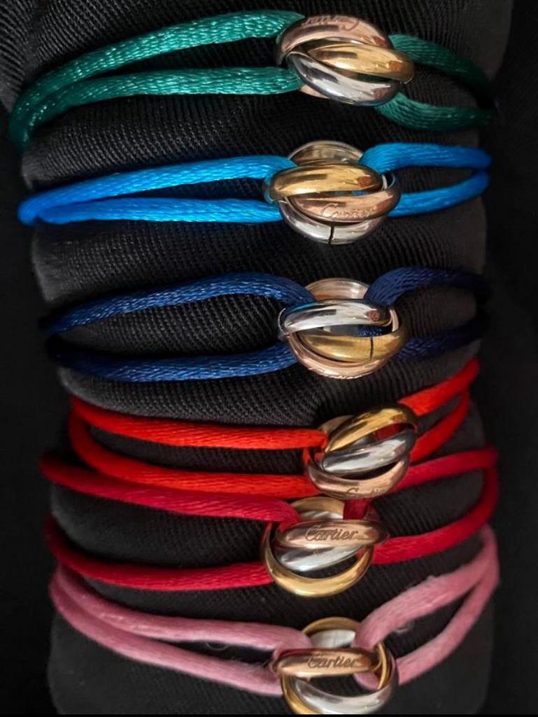 Trinity bracelet Car**er, Sieraden, Tassen en Uiterlijk, Armbanden, Ophalen of Verzenden, Zo goed als nieuw, Goud, Staal