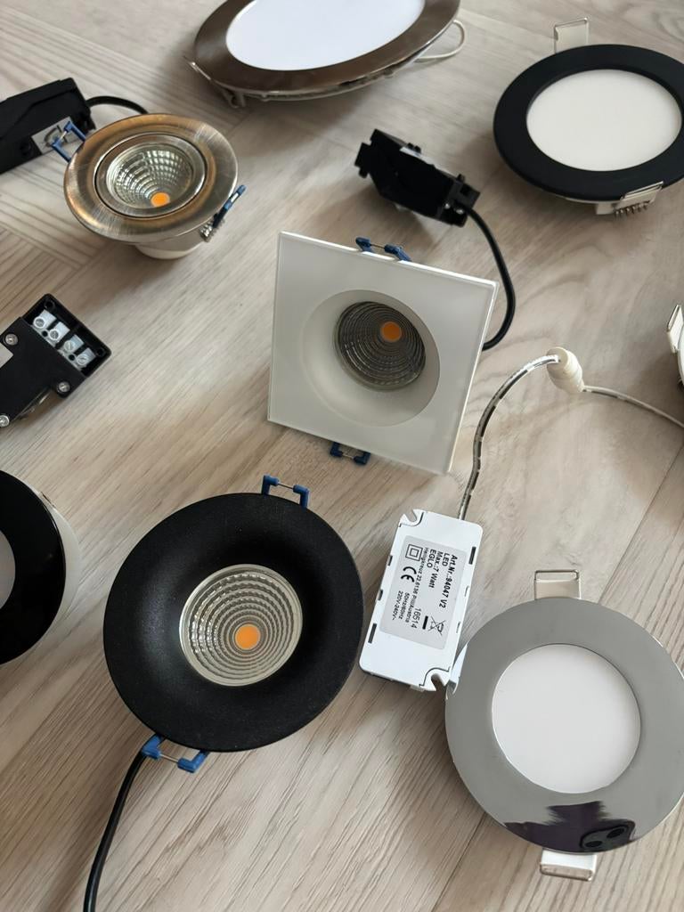 Diverse losse spots van Eglo, Ophalen of Verzenden, Zo goed als nieuw, Metaal of Aluminium