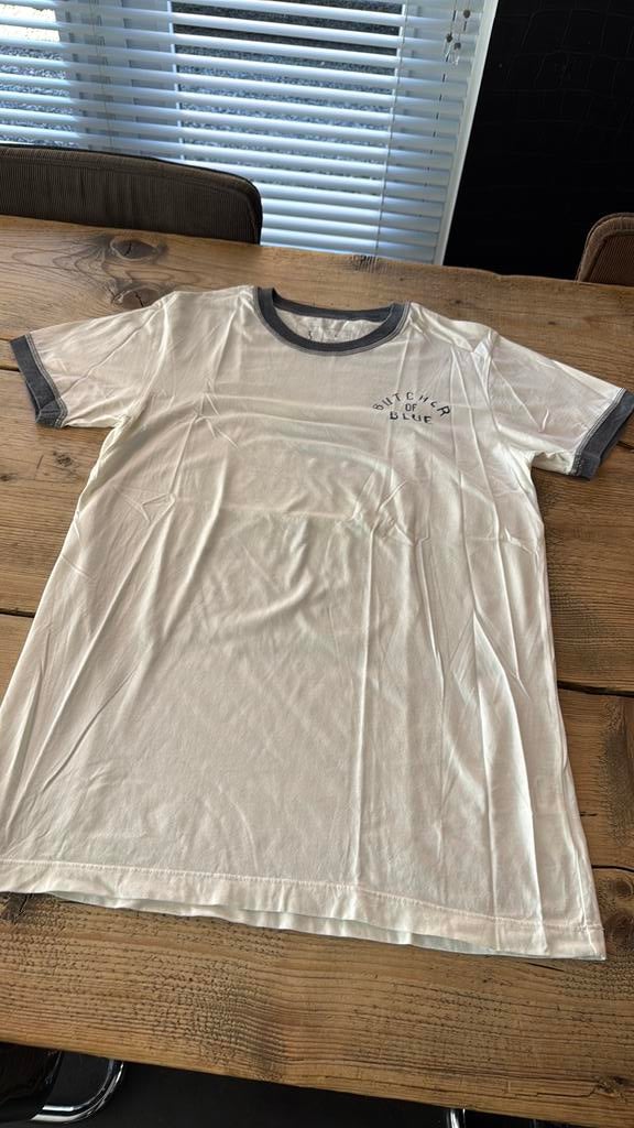 Butcher of Blue t shirt Large, Ophalen of Verzenden, Zo goed als nieuw, Maat 52/54 (L), Blauw