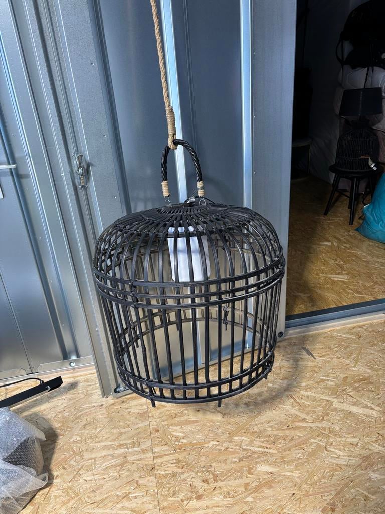 San Carlos hanglamp van Rivièra Maison, Ophalen of Verzenden, Gebruikt, Hout, 50 tot 75 cm