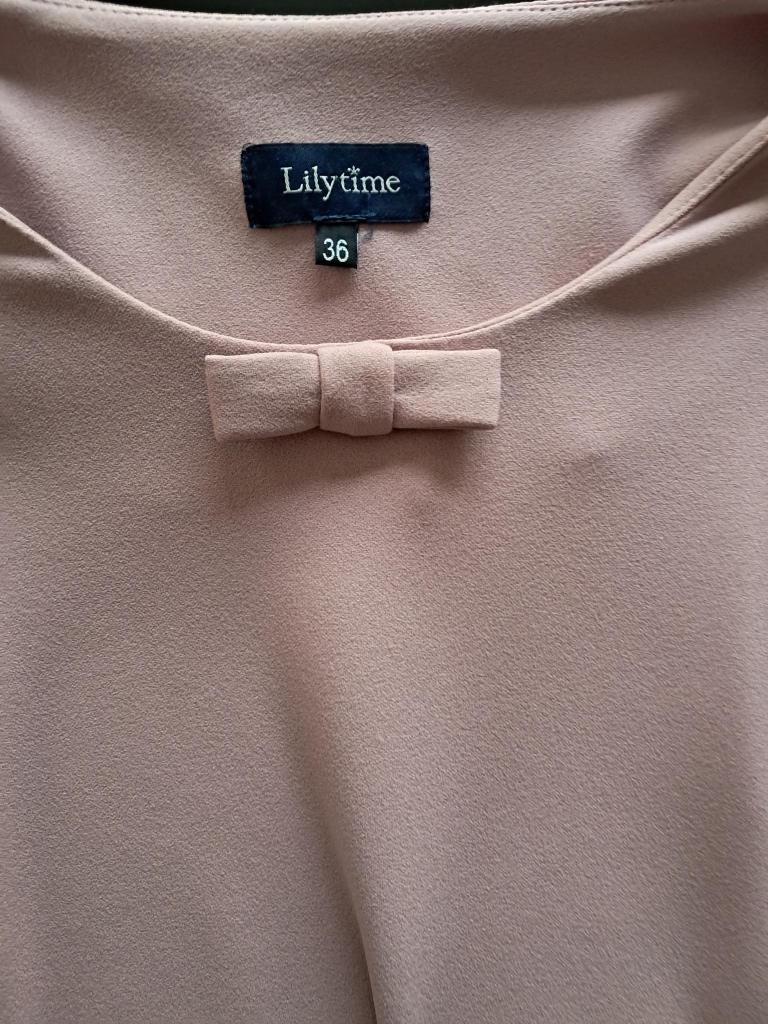 dames jurkje, Kleding | Dames, Jurken, Ophalen of Verzenden, Roze, Maat 36 (S), Gedragen