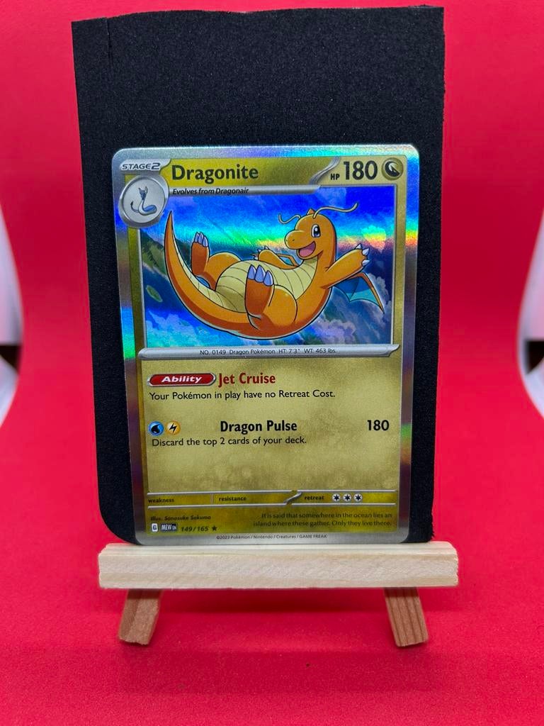 Dragonite 149/165 Scarlet & Violet 2023 Holo, Ophalen of Verzenden, Zo goed als nieuw