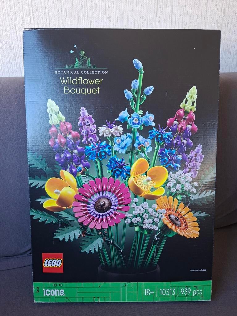 LEGO Icons 10313 Wildflower Bouquet - Nieuw in doos, Ophalen of Verzenden, Zo goed als nieuw, Jongen of Meisje