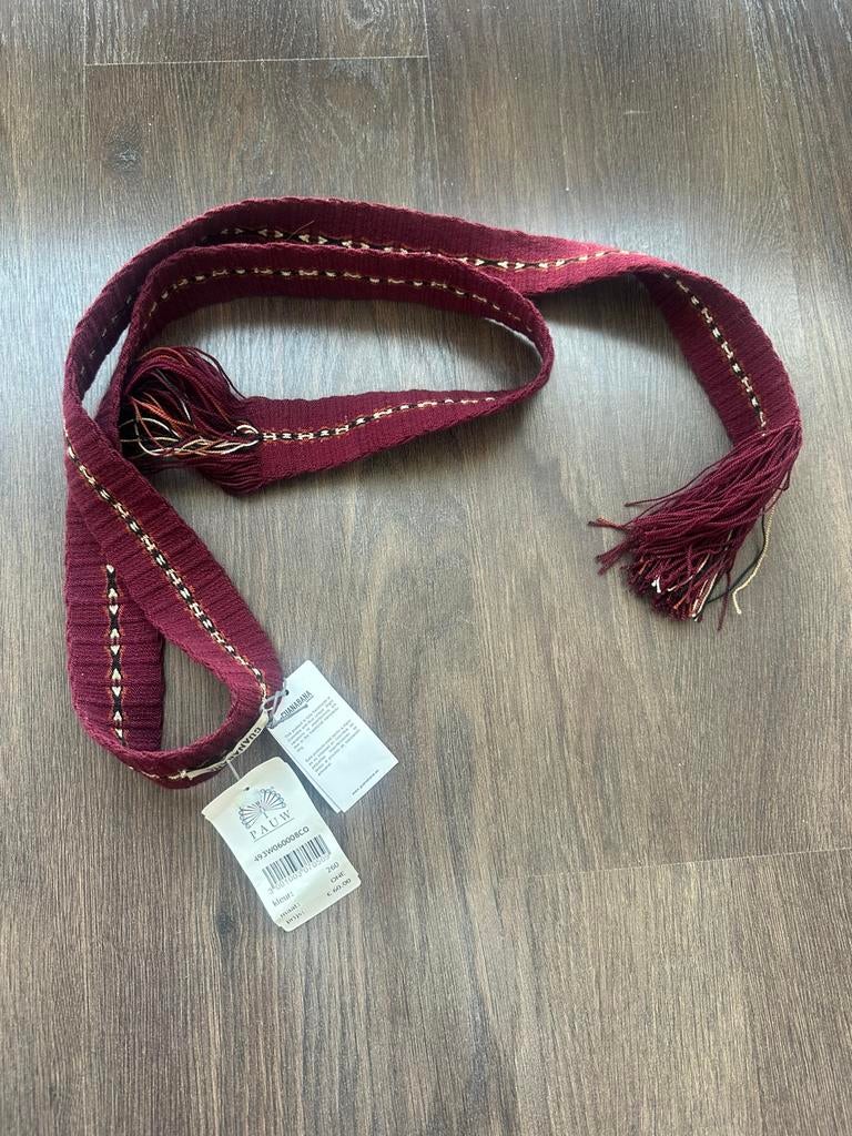 Ceintuur van Guanabana (nieuw!) Bordeaux rood vn Pauw, Kleding | Dames, Riemen en Ceinturen, Ophalen of Verzenden, Zo goed als nieuw