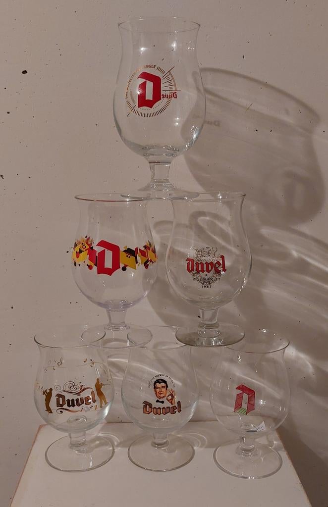 Duvel bierglazen / bierglas, Verzamelen, Biermerken, Ophalen of Verzenden, Gebruikt, Glas of Glazen, Duvel