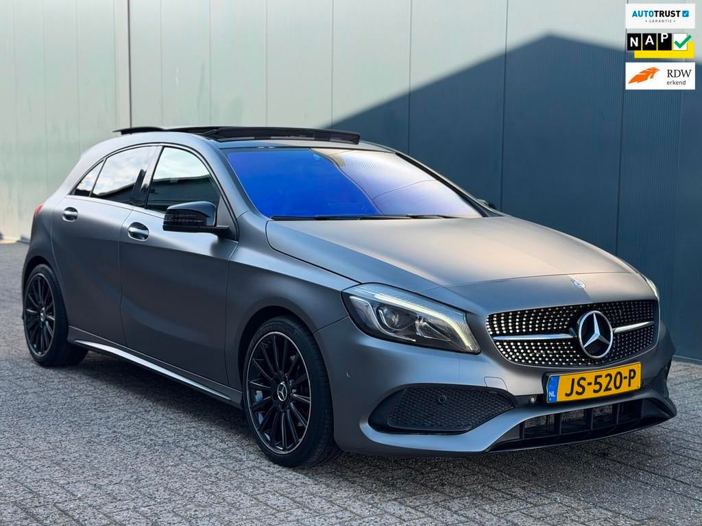 Mercedes-Benz A-klasse 200 AMG|Pano|StoelVW|Camera|Magno Gre, Auto's, Gebruikt, Leder en Stof, Bedrijf, 19 km/l