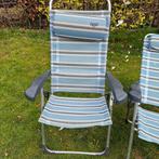 Crespo relaxstoel 2 stuks, Ophalen of Verzenden, Campingstoel