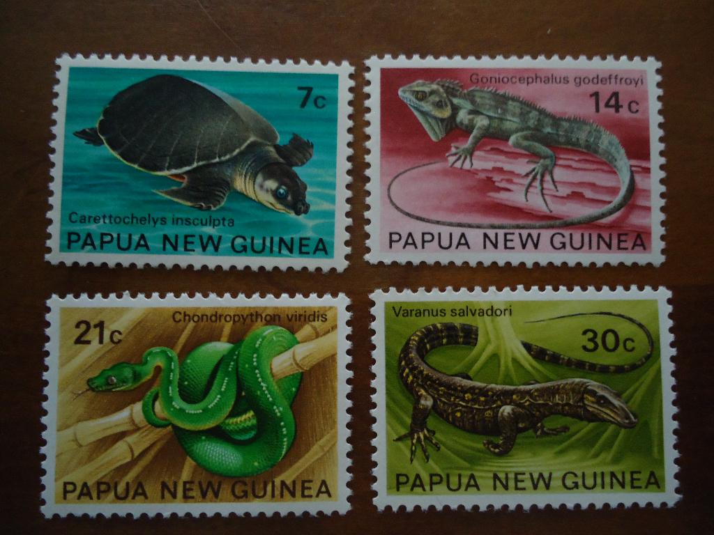 Inheemse dieren PapuaNewGuinea 1972, mi. 219-22 postfris, Ophalen of Verzenden, Postfris, Dier of Natuur