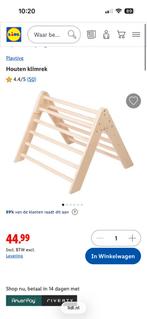 Montessori klimrek hout, Kinderen en Baby's, Speelgoed | Houten speelgoed, Ophalen, Zo goed als nieuw