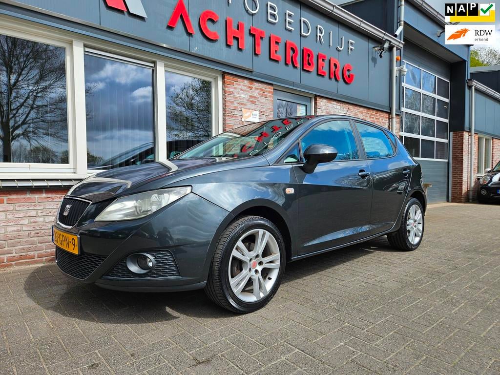 Seat Ibiza 1.4 Sport-up 5-Deurs! Airco! Cruise Control! NAP!, Auto's, Voorwielaandrijving, 86 pk, 4 cilinders, Ibiza