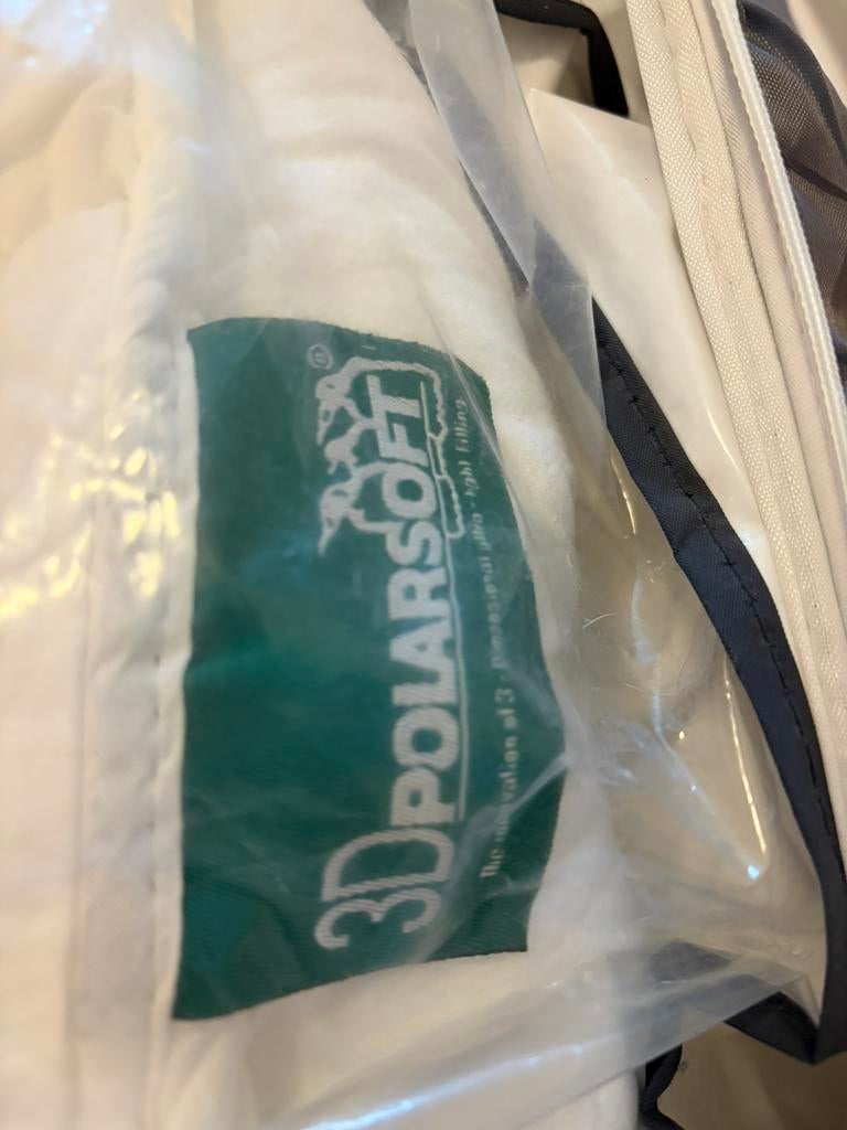 4seizoens dekbed 1p, Eenpersoons, Wit, Ophalen of Verzenden, Deken of Dekbed