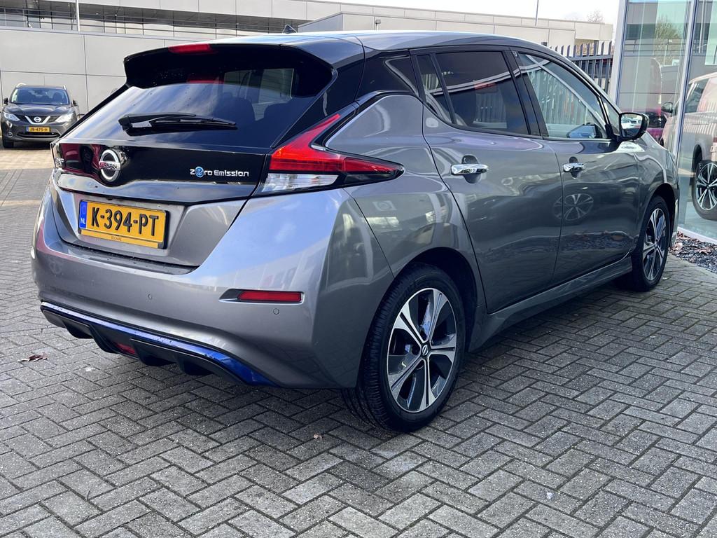 Nissan LEAF e+ N-Connecta 62 kWh LED Koplampen | Warmtepomp, Auto's, Stof, Gebruikt, Met garantie (alle), 62 kWh