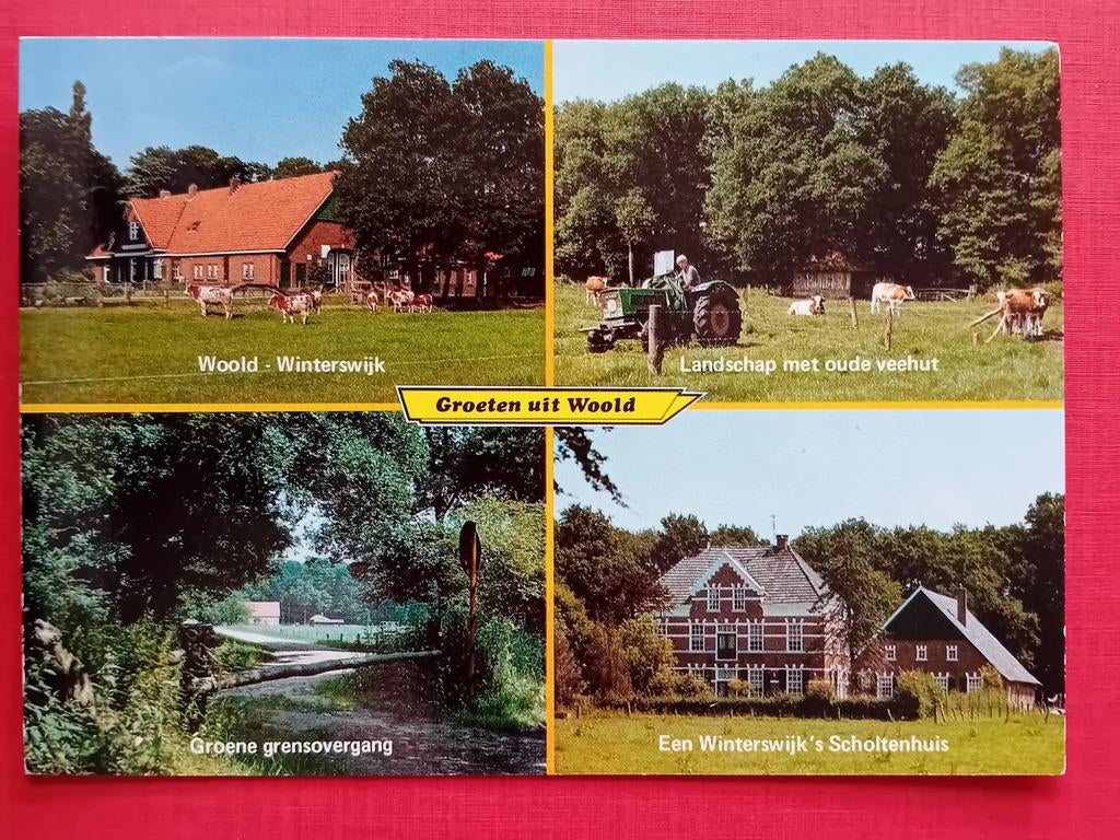 Ansichtkaart Woold Winterswijk, Ophalen of Verzenden, Gelderland
