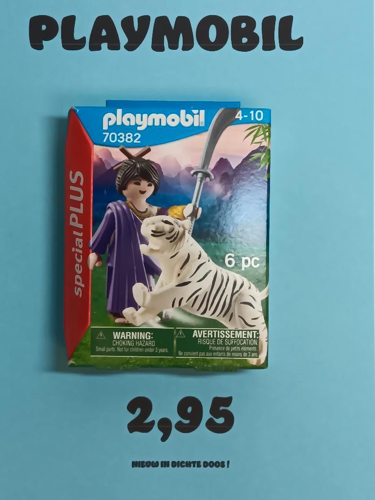 PLAYMOBIL 4761 - 5412 - 70155 - 70382 [NIEUW in doos] 2,95, Verzenden, Nieuw, Los playmobil