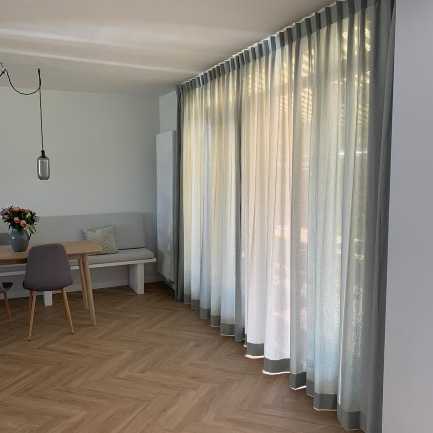 Gordijnen/inbetween inkorten vermaken coupeuse naai-atelier, 200 cm of meer, Nieuw, Ophalen of Verzenden, 200 cm of meer