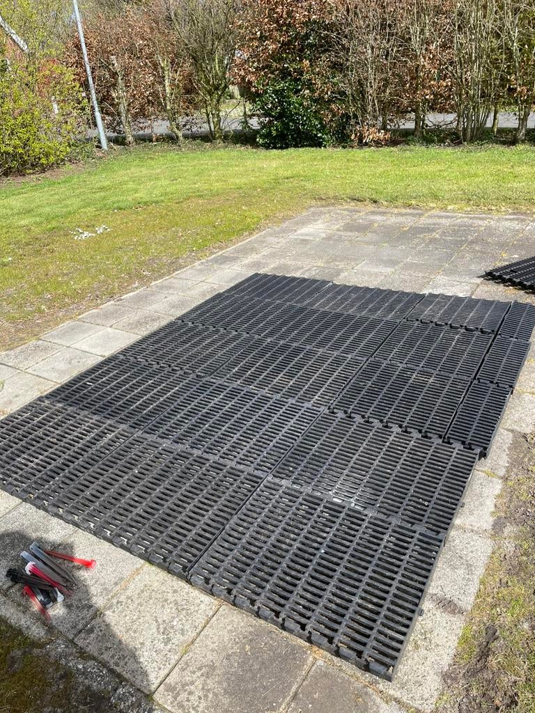 Vlonders kunststof, Ophalen of Verzenden, Zo goed als nieuw