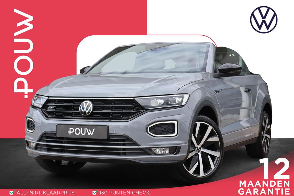 Volkswagen T-Roc Cabrio 1.5 TSI 150pk DSG R-Line | Trekhaak, Auto's, Volkswagen, Bedrijf, Te koop, T-Roc, ABS, Achteruitrijcamera