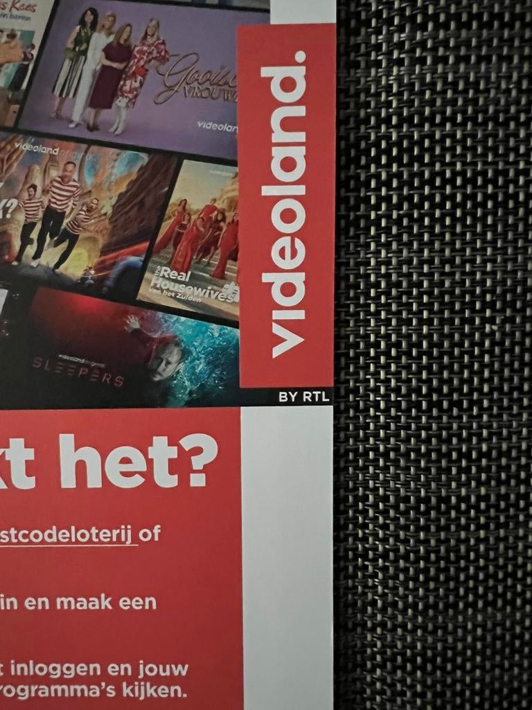 Videoland abonnement voor 6 maanden ook bestaande klant, Eén persoon, Cadeaubon, Overige typen