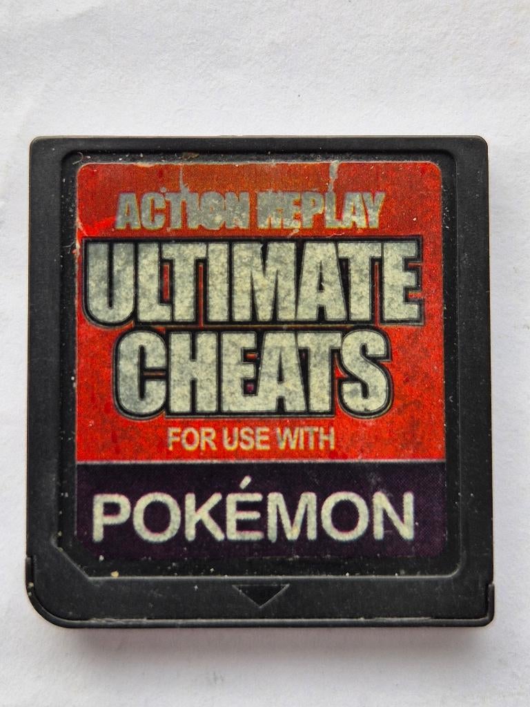 ACTION REPLAY ultimate cheats POKEMON, Spelcomputers en Games, 1 speler, Ophalen of Verzenden, Gebruikt, Vanaf 3 jaar