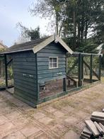 Kippenhok met ren 4.40 x 2.40m, Ophalen, Gebruikt, Kippenhok of Kippenren