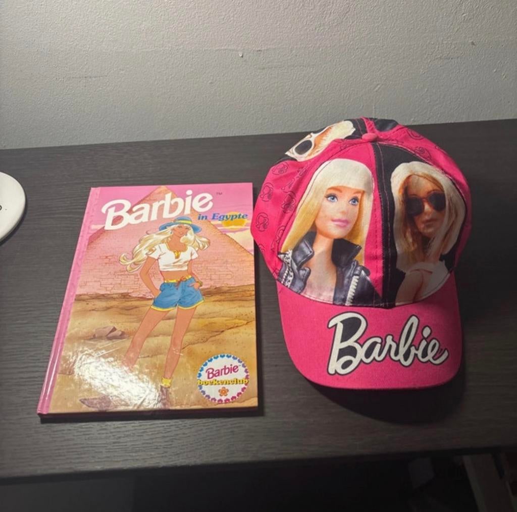Barbie pet en een boek: Barbie in Egypte, Ophalen of Verzenden, Gebruikt, Barbie