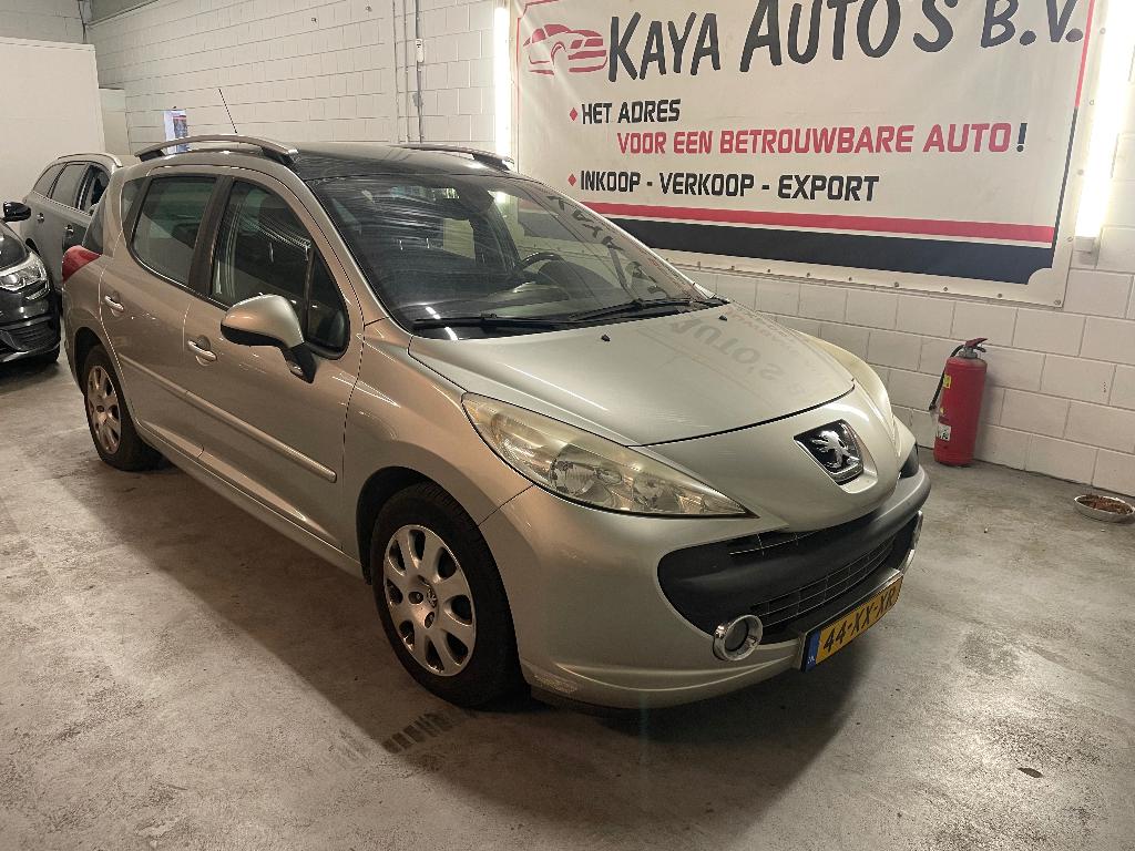 Peugeot 207 1.6 16V SW Outdoor 2007 Grijs, Voorwielaandrijving, Handgeschakeld, 600 kg, 57 €/maand