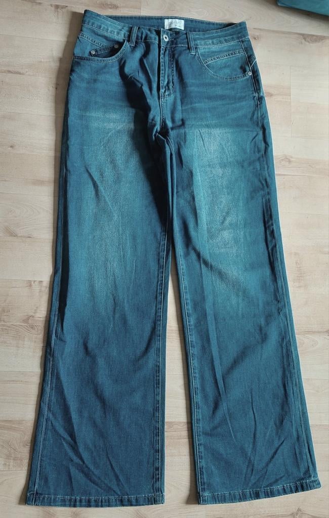 Norah wide leg jeans, maat 38, Blauw, Ophalen of Verzenden, Zo goed als nieuw, W30 - W32 (confectie 38/40)