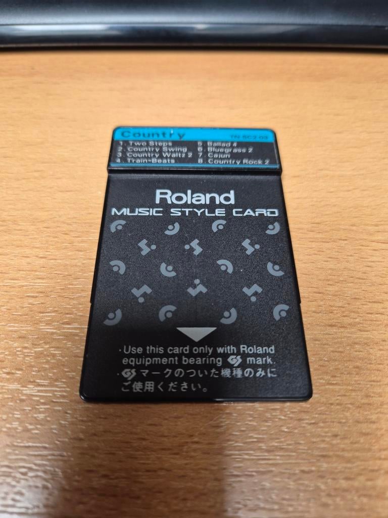 Roland Music Style Card TN-SC2-03 Country, Muziek en Instrumenten, Ophalen of Verzenden, Zo goed als nieuw, Overige aantallen