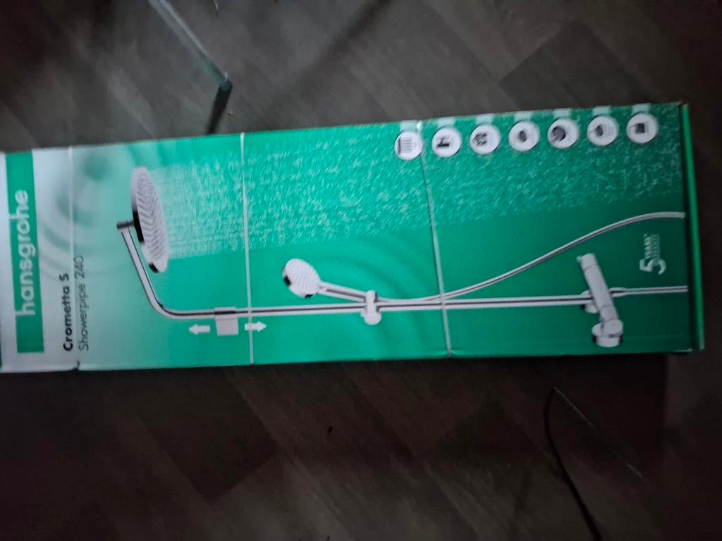 Hansgrohe Crometta S240 doucheset met thermostaatkraan, Ophalen of Verzenden
