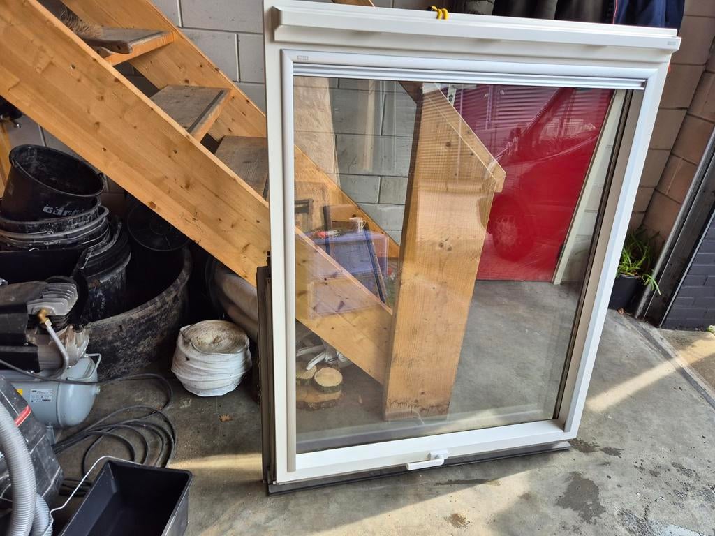 Velux Dakraam 114x140, incl verduisteringsgordijn en hor, Ophalen, Gebruikt, 80 tot 120 cm, 120 tot 160 cm