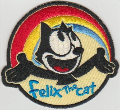 Felix the Cat stoffen opstrijk patch embleem, Verzamelen, Ophalen of Verzenden, Nieuw, Shirt