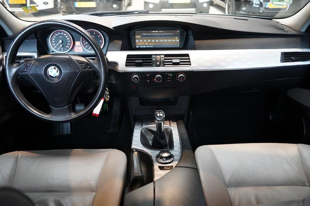 BMW 5-serie 520i | NAVI | AIRCO | ELEK.RAMEN | APK., Auto's, 2171 cc, Achterwielaandrijving, Gebruikt, 11 km/l