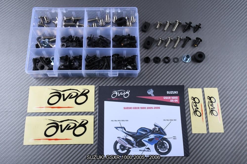 Kuip bouten set voor SUZUKI GSXR 1000 2005 - 2006, Ophalen of Verzenden, Nieuw