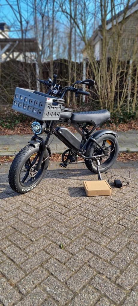 Fatbike V20 pro + alarm, Zo goed als nieuw, 59 cm of meer, 50 km per accu of meer, Ophalen