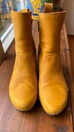 CLUMPY  “NIEUW” maat 40 okergeel, Geel, Lage of Enkellaarzen, Nieuw, Ophalen of Verzenden