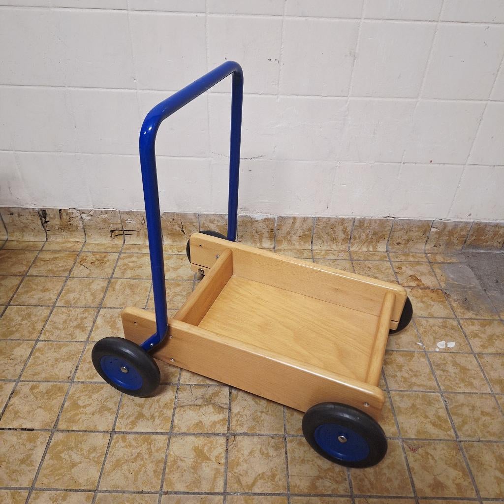 Van Bueren Loopwagen / Duwkar, Gebruikt, -, -, Duw- of Trekspeelgoed