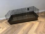 Konijnenkooi bruin (Intratuin), Dieren en Toebehoren, Kooi, 110 cm of meer, Zo goed als nieuw, Ophalen