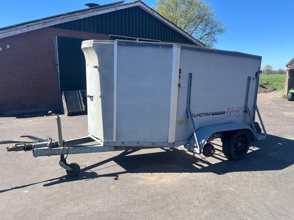 Paardentrailer Hotra met schade., Auto diversen, Ophalen, Gebruikt