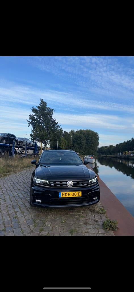 Volkswagen Tiguan 3xR line 1.5 TSI ACT 150pk DSG 2019 Zwart, 1498 cc, Zwart, 4 cilinders, Zwart