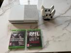 Xbox One S 1tb, incl. 2 controllers, oplaadstation, 2 games, Spelcomputers en Games, Spelcomputers | Xbox One, Met 2 controllers