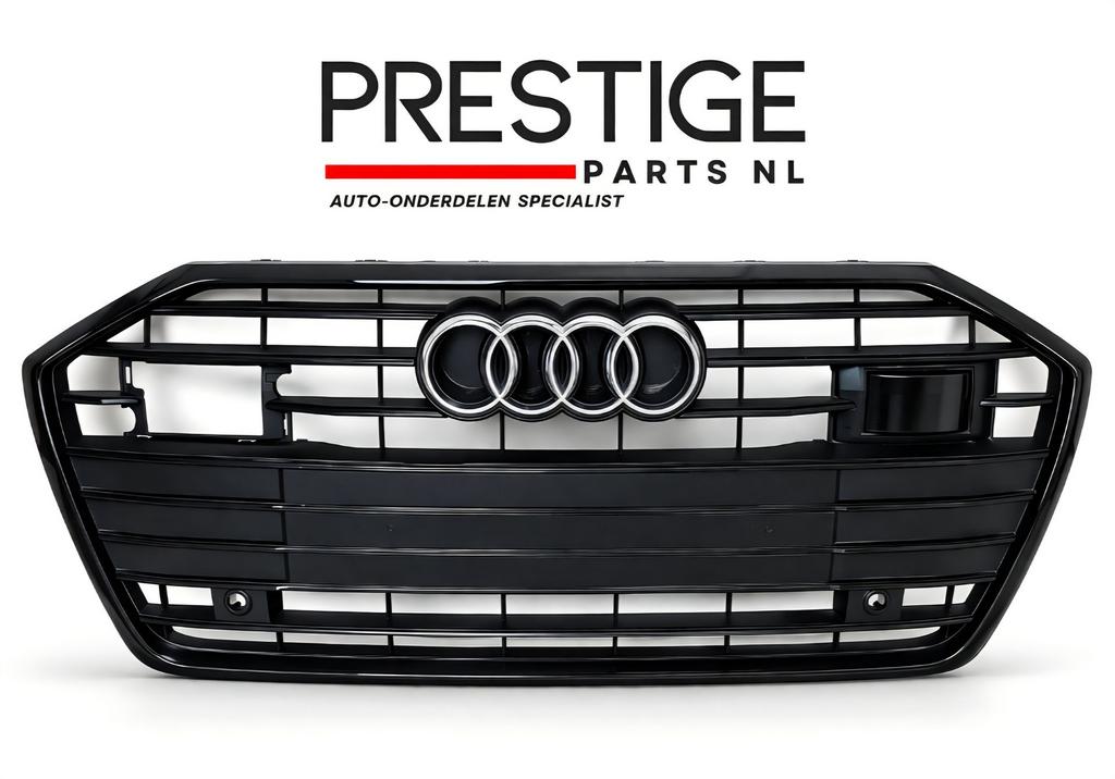 Grill Audi A6 C8 4K S-line Origineel Grille 4K0853651C bj.20, Gebruikt, -, Voor, Bumper